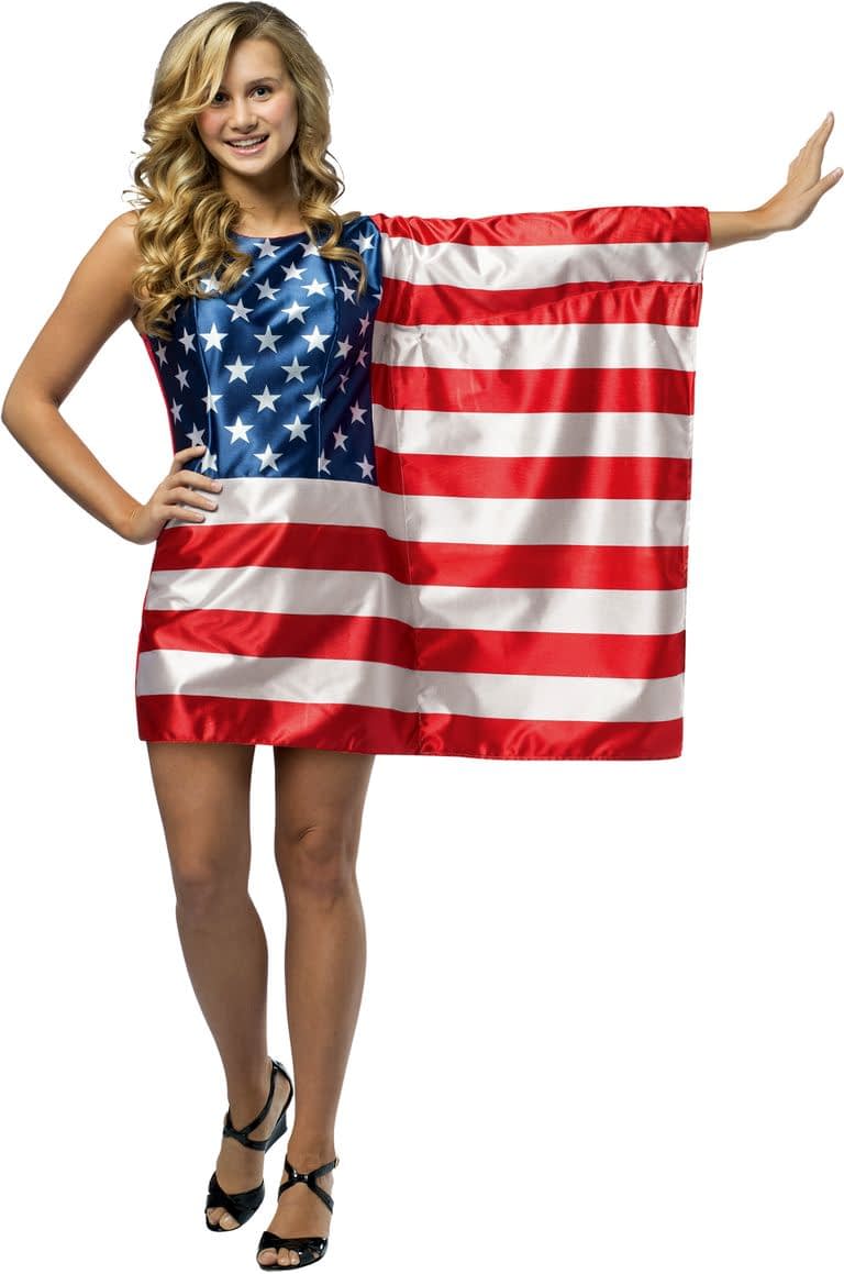 USA Flag Teen Costume | SCostumes