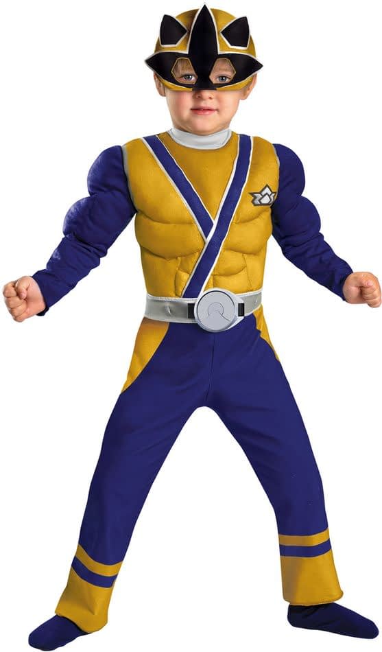 Power Rangers Gold Ranger Toddler Costume | SCostumes
