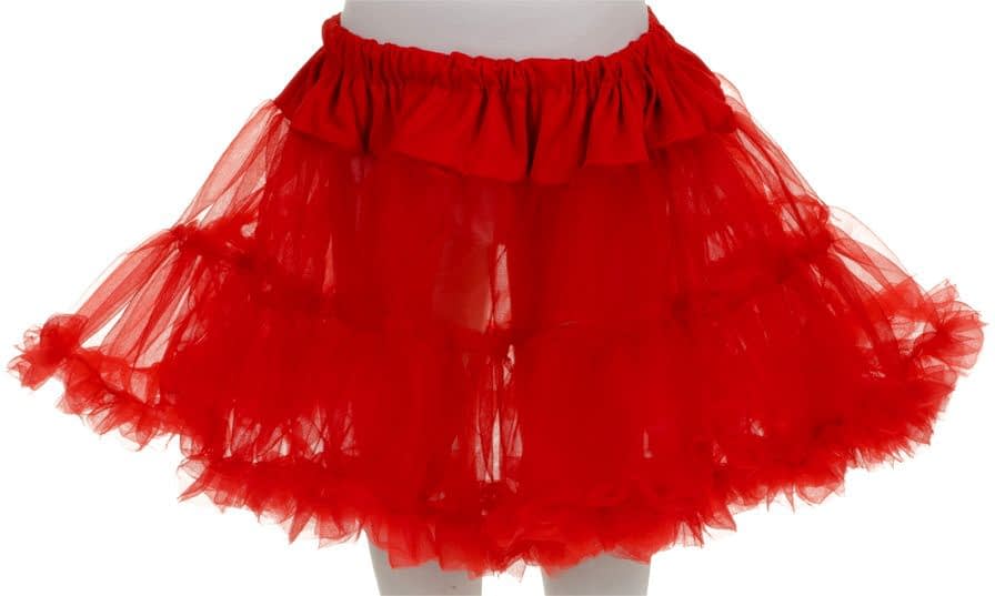 Petticoat Tutu Child Skirt Red | SCostumes