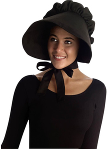 Bonnet Black For Adults