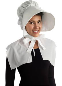 Bonnet White For Adults