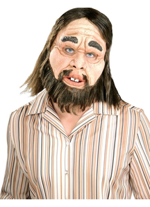 Caveman Latex Mask For Adults