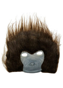 Chimp Plush Mask For Adults