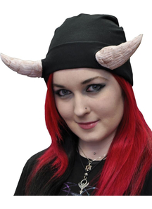 Creature Cap Black W Horns For All