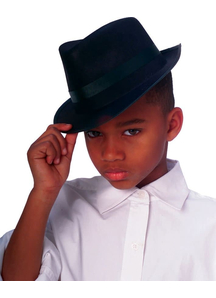Fedora For Children Black