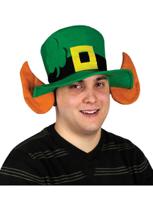 Felt Leprechaun Hat W/Ears For Adults