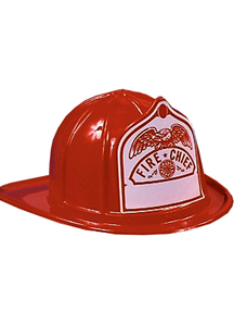 Fire Fighter Helmet Red For All