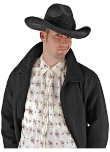 Hat The Gambler Black For Adults