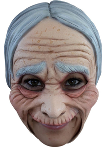 Old Lady Adt Chinless Adt Mask For Adults