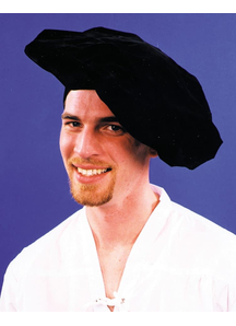 Renaissance Hat Black For All