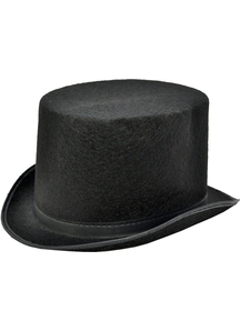 Top Hat Black Felt Large For All