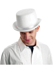 Top Hat White Deluxe For Adults