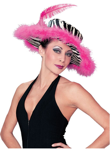 Zebra Pink Hat For All