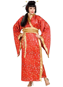 Asian Lady Adult Plus Costume