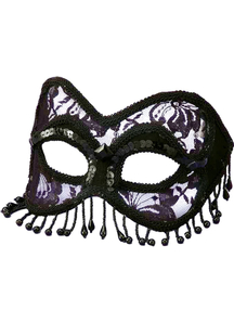 Beaded Venetian Mask