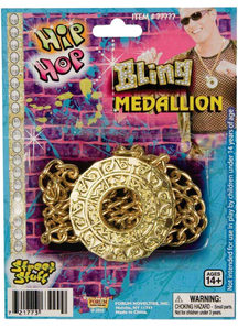 Bling Disco Medallion