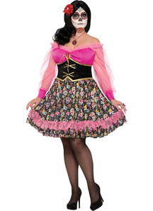 Day Of The Dead Woman Costume