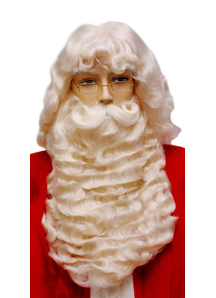Deluxe Santa Set White