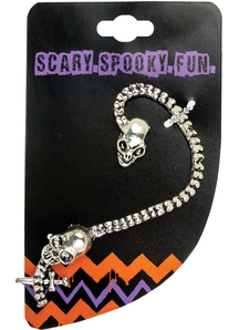 Earring Wrap Skull