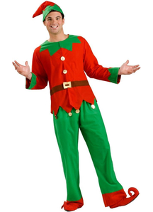 Easy Elf Adult Costume