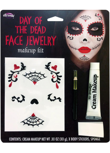 Face Jewelry For Day Of The Dead