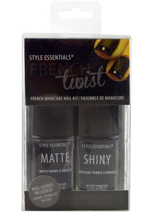 Finger Nail Polish French Twis