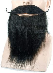 Goatee And Mustache Black