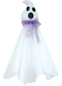 Hanging Ghost Purple Tie