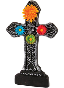 Heart Theme Tombstone For Day Of The Dead