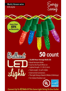 Holiday Lights C 3 Multi