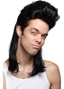 Nightclub Mullet Black