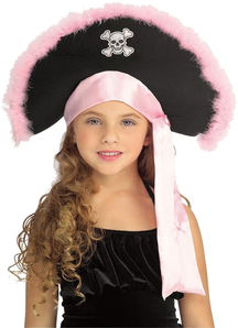 Pink Pirate Hat Child