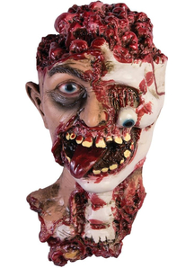 Rotted Zombie Head Prop