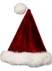 Santa Hat Red Plush