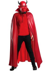 Scream Queen Mask And Cape For Adults
