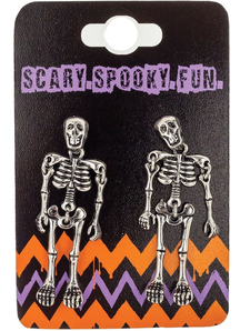 Skeleton Earrings
