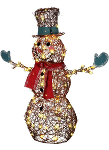 Starry Night Snowman