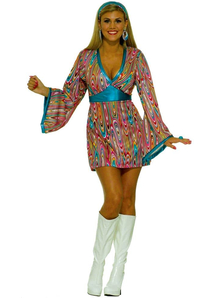 Sweet Hippie Lady Adult Costume