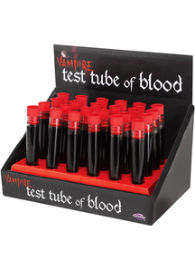 Vampire Test Tube Of Blood