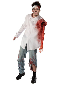Wounded Zombie Adult Costume