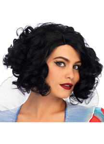 Curly Snow White Adult Wig