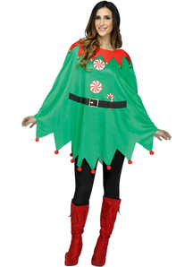 Elf Poncho Adult