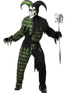 Evil Joker Costume for Adults