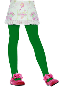 Green Tights Child Sm
