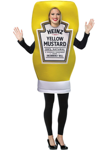 Heinz Bottle Mustard Adult Costume