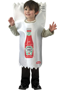 Heinz Ketchup Packet Toddler Costume