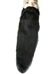 Hillbilly Beard Long Black