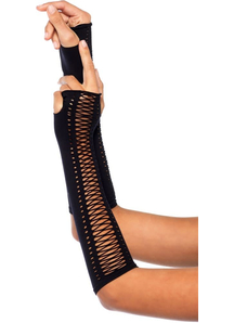 Lace Up Gloves