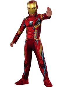 New Iron Man Child Costume