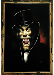 Painting Howling Harry